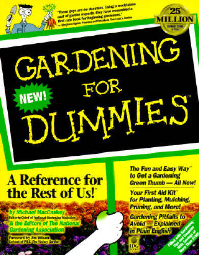 Gardening for Dummies (For Dummies Series) – Paperback – VERY GOOD
