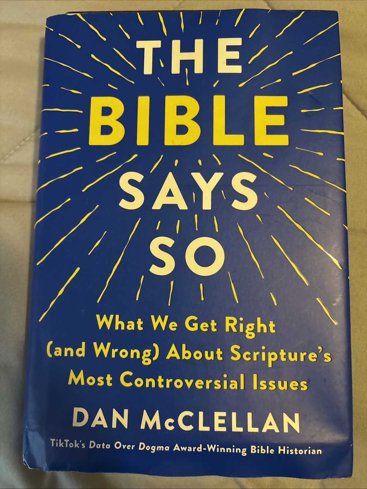 The Bible Says So: What We Get Right (and Wrong) A… Hardcover – April 29, 2025