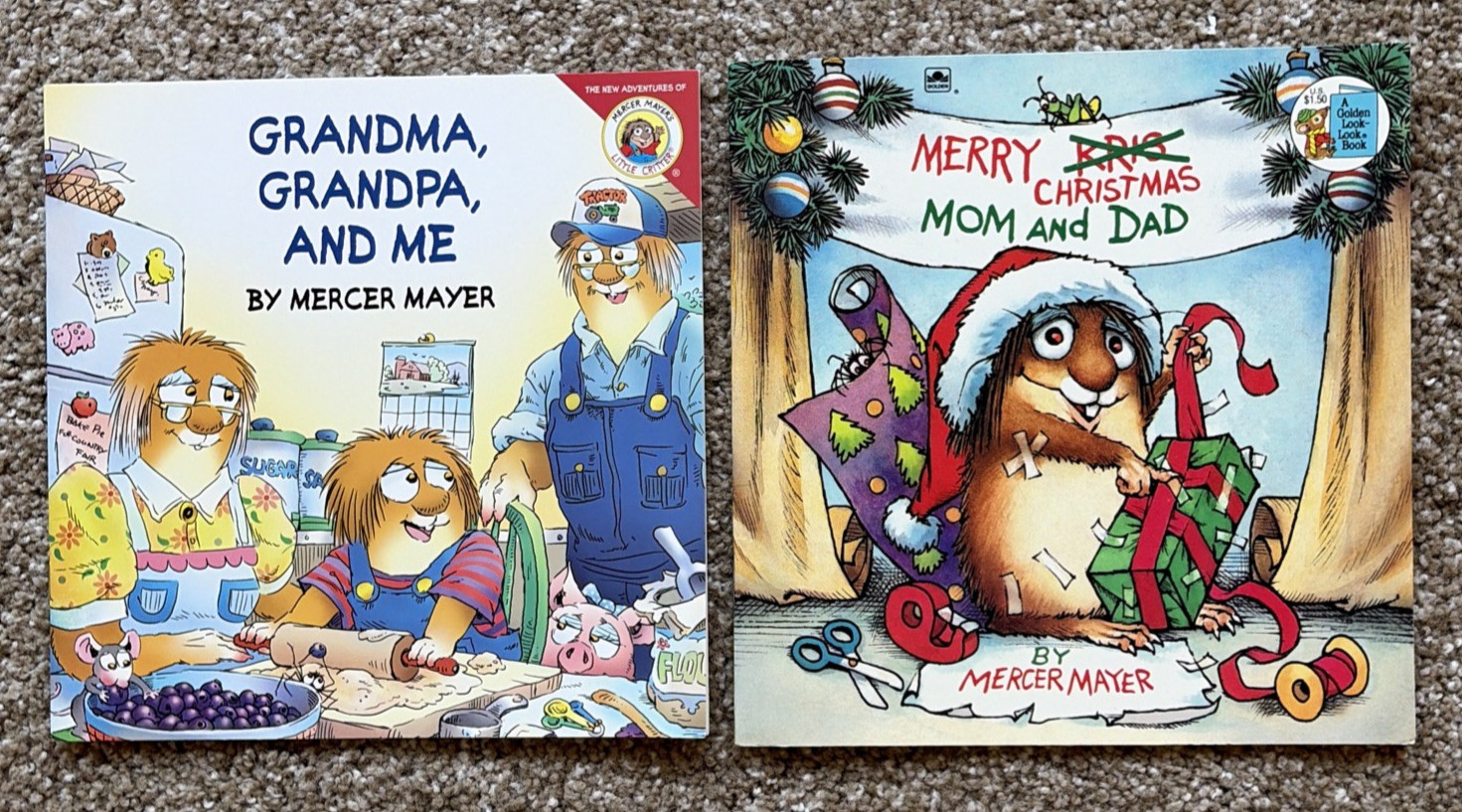 Lot 17 Mercer Mayer Little Critter Picture Story Books (1 HB) Vintage & Modern