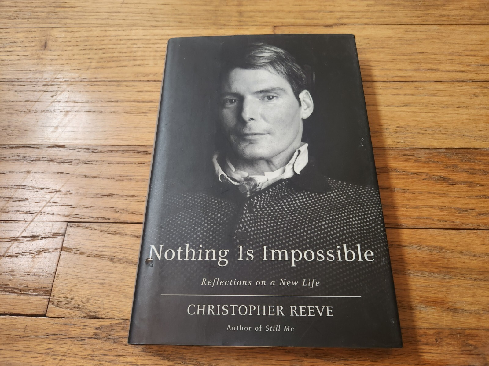 Dana Reeve SIGNED Christopher Reeve Nothing Is Impossible First Edition COA