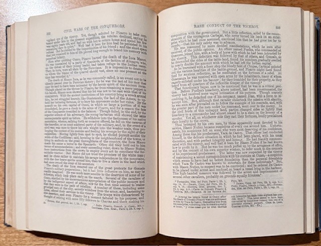 Conquest of Peru Conquest of Mexico Lot of 2 by W H Prescott 1906 HC Routledge G