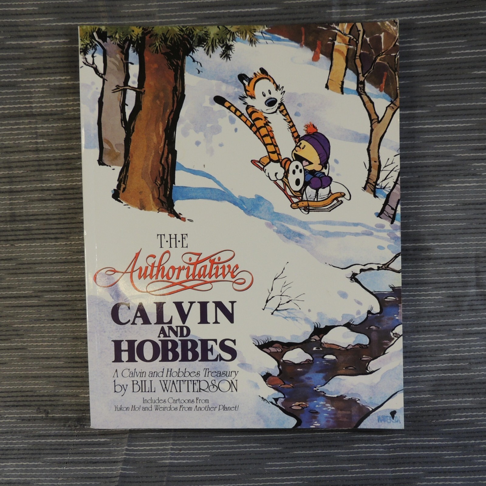 “The Authoritative Calvin and Hobbes” (Book) Bill Watterson (1990) (254 Pages)