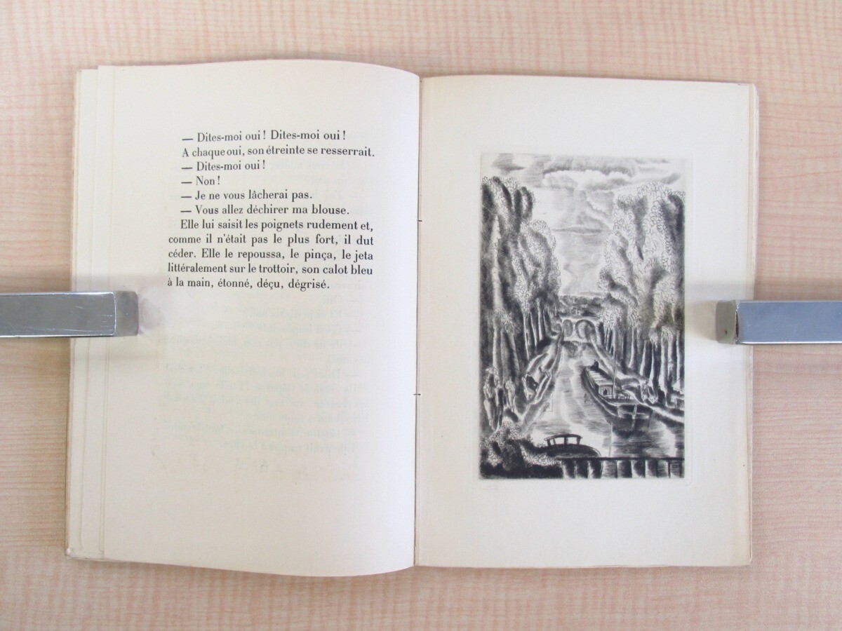 André Billy “Banlieue sentimentale” illustrations by Hermine David 5.9in x 8.6