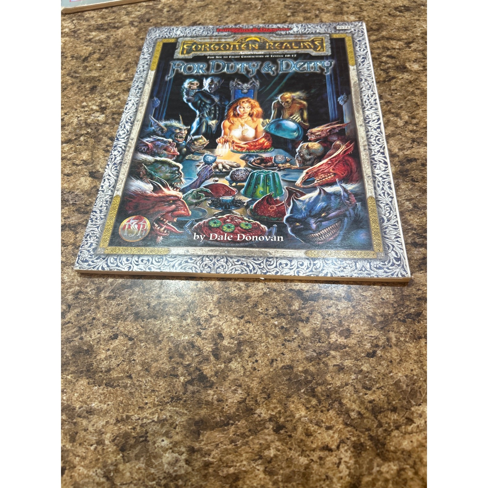Advanced Dungeons & Dragons Forgotten Realms For Duty & Deity 9574 Adventure EUC