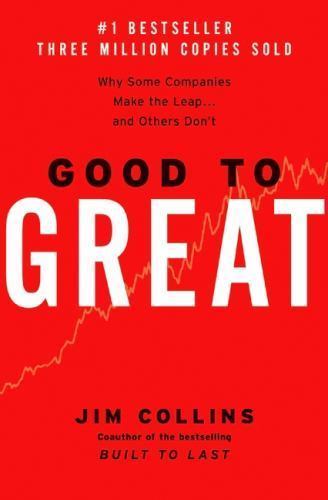 Good to Great: Why Some Companies Make the L- 0066620996, hardcover, Jim Collins