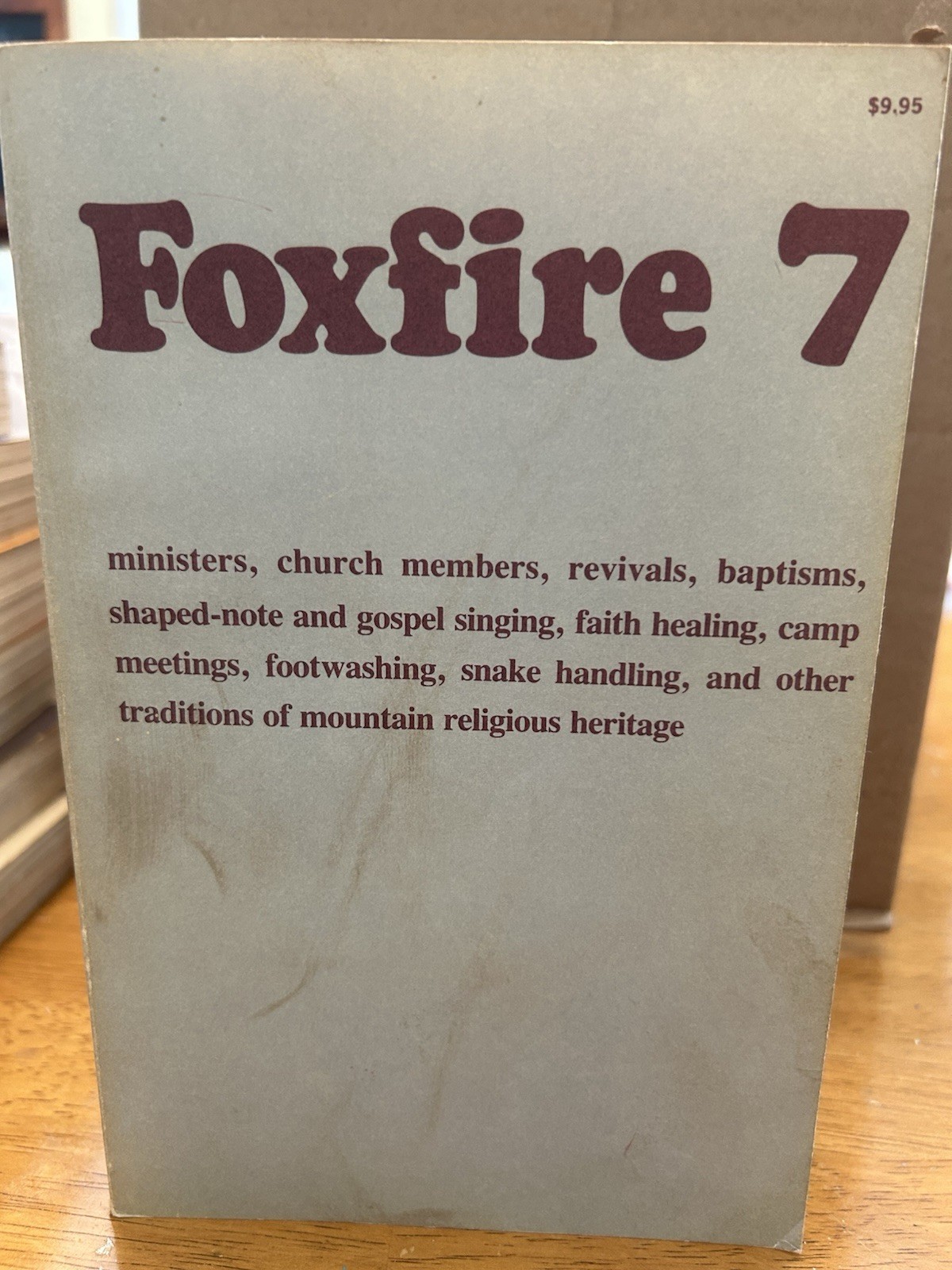 The Foxfire Books Complete Set of 7- See Description and Pics – Used from 1977