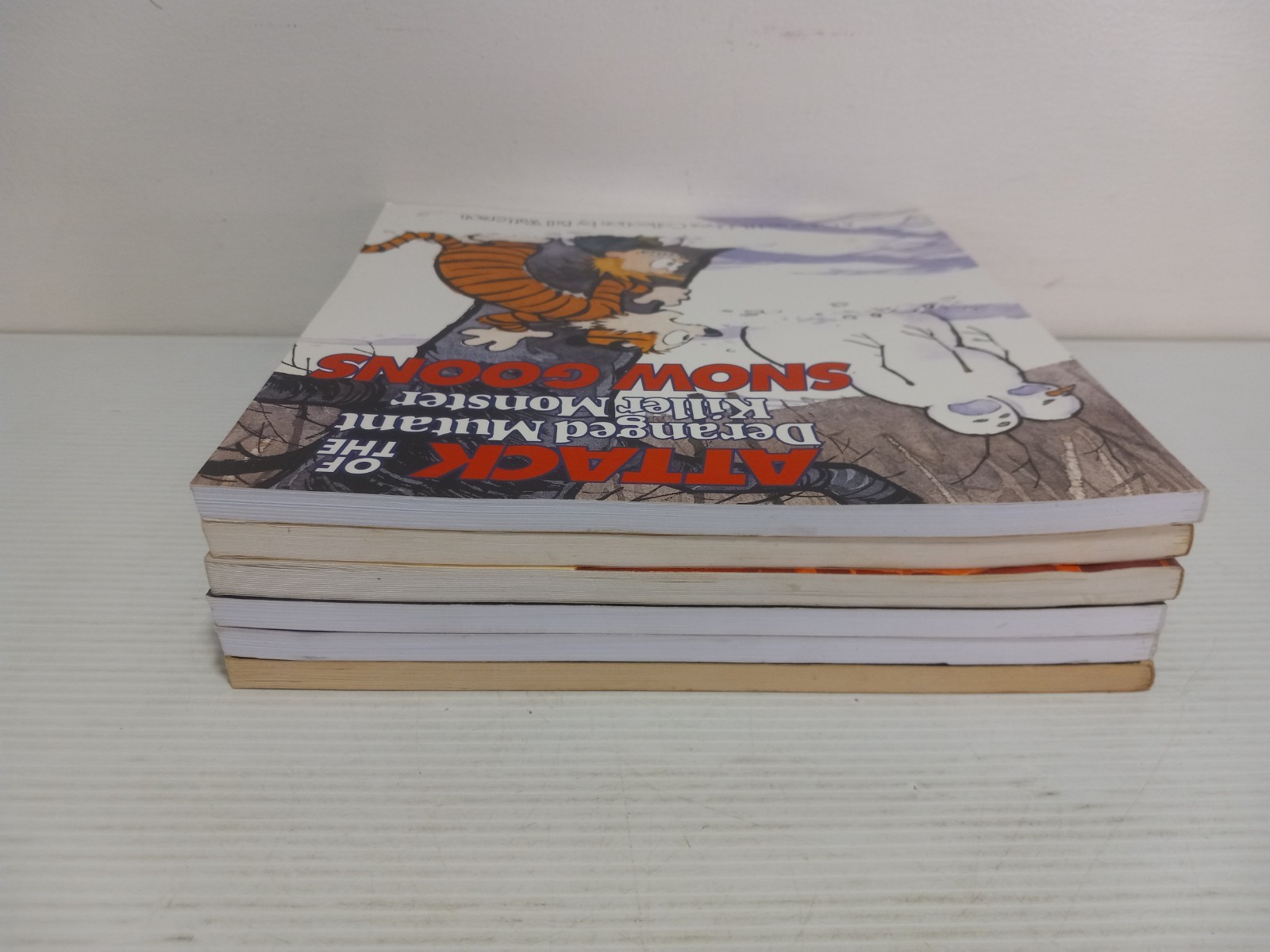 Calvin & Hobbes LOT of 6 Books Paperback Bill Watterson Cartoon