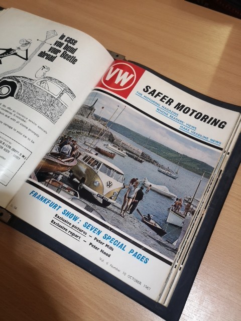 VW Safer Motoring Magazine From 1967 All 12 Issues In Good Condition F023