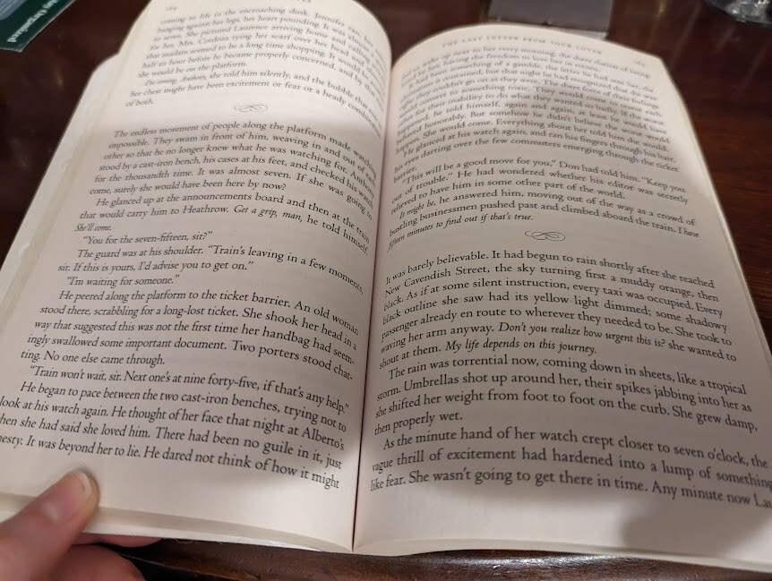 The Last Letter from Your Lover: A Novel by Moyes, Jojo. SIGNED