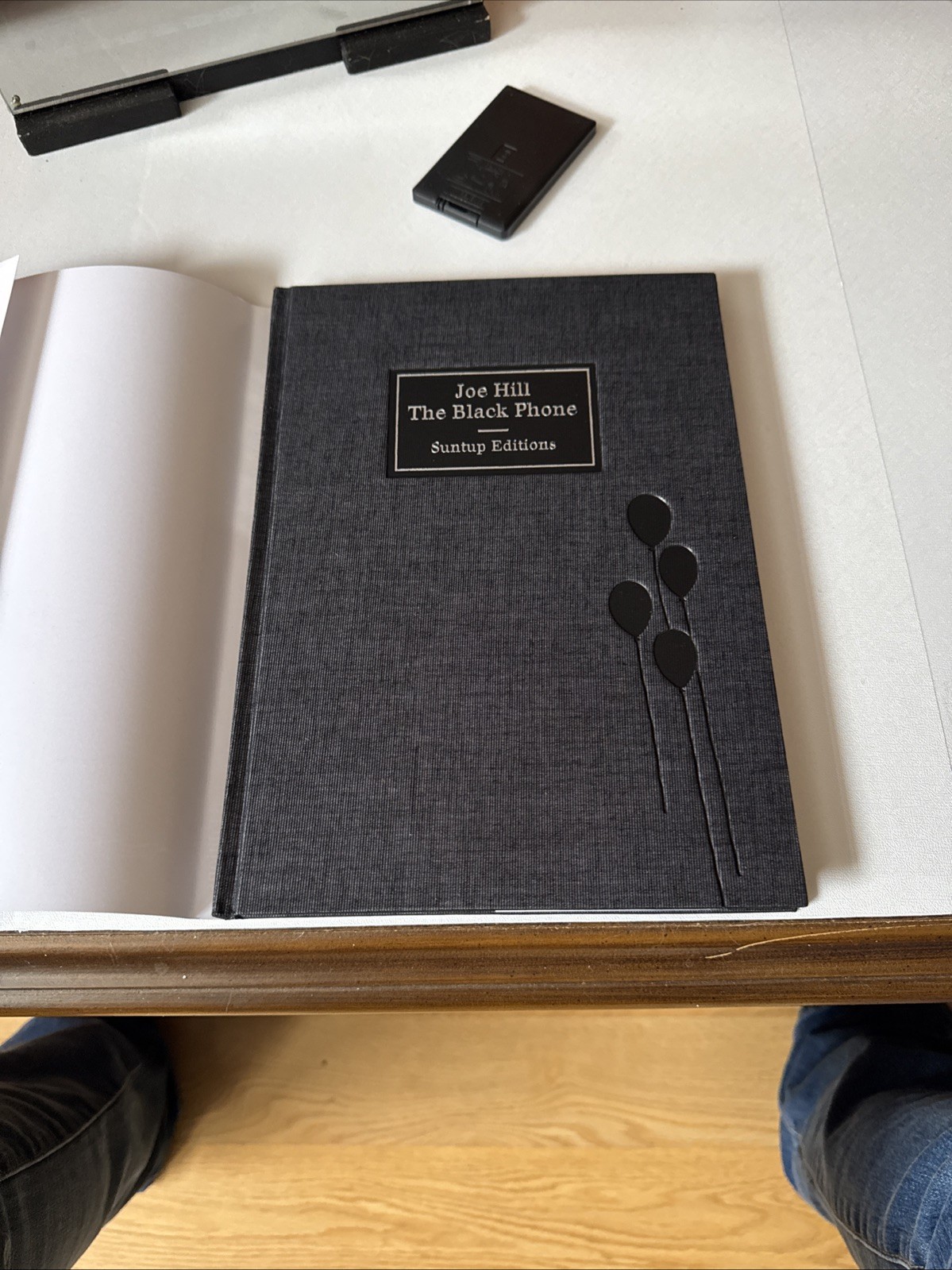 Suntup Edition The Black Phone by Joe Hill Classic Edition Signed Brand New