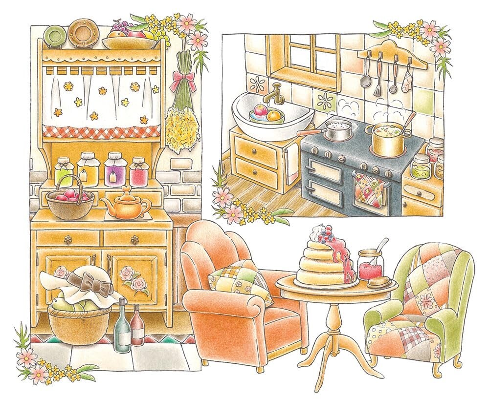 Wonderful houses in an imaginary world – Japanese Craft Book