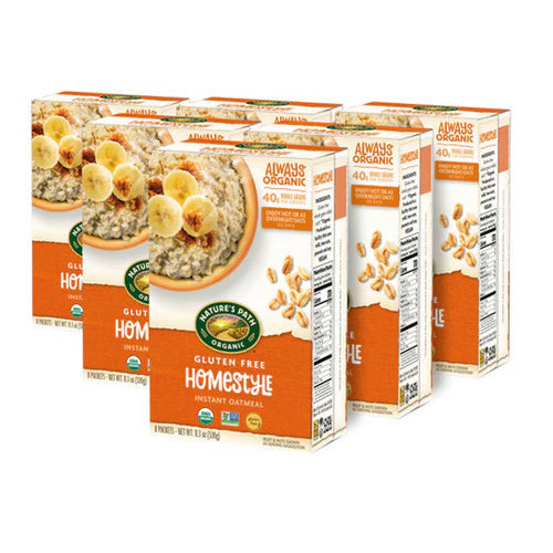 Organic Homestyle Instant Oatmeal 11.3 Oz(Case Of 6) By Natures Path