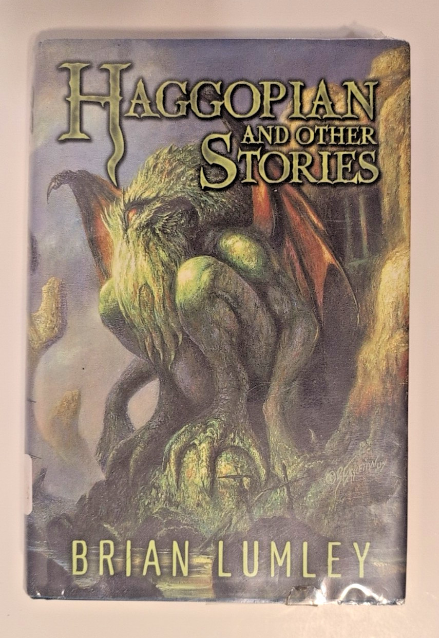 Haggopian and Other Stories HB/DJ 1st/1st SIGNED by Brian Lumley & Bob Eggleton