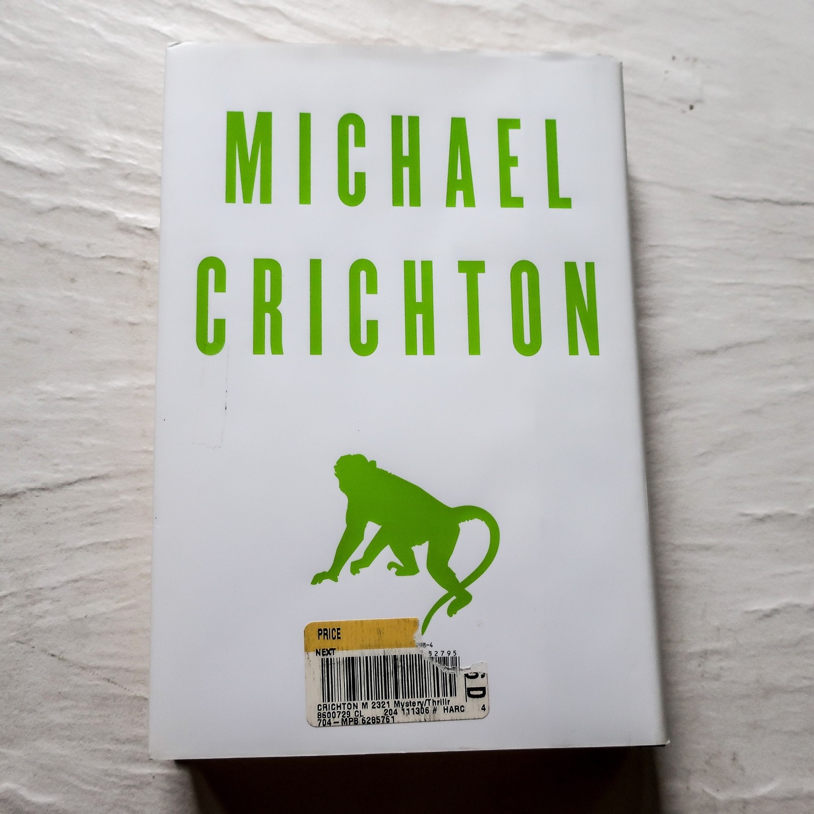 Pristine Lot of 3 Michael Crichton Hard Back Books – Airframe, Next and Prey