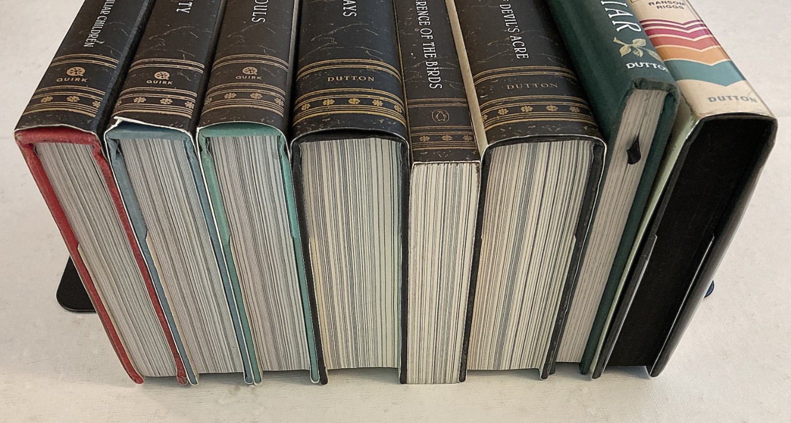 Lot of 8 by Ransom Riggs FIRST Editions/ first printings (2 SIGNED) HC/DJ VGC