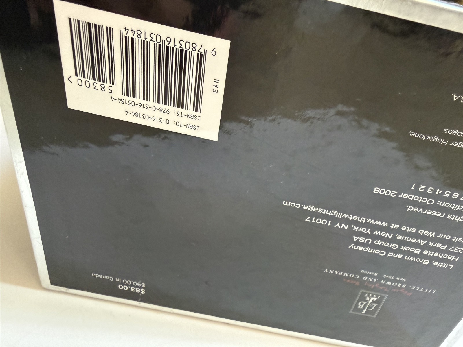Twilight Saga Collection Set by Stephenie Meyer (2008, Hardcover) , NICE!