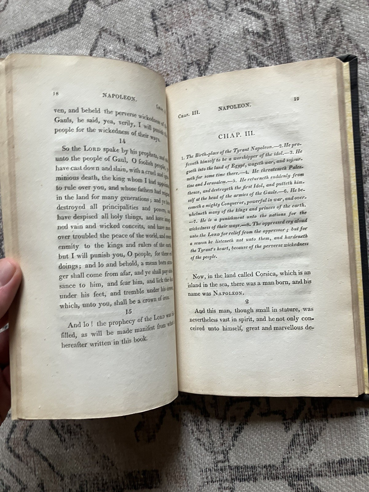 BOOK OF MORMON INSPIRATION? BOOK OF NAPOLEON 1809 Eliakim the Scribe