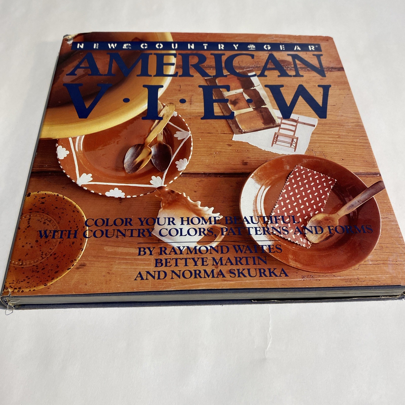 AMERICAN VIEW By Raymond Waites & Bettye Martin – Hardcover Excellent Condition