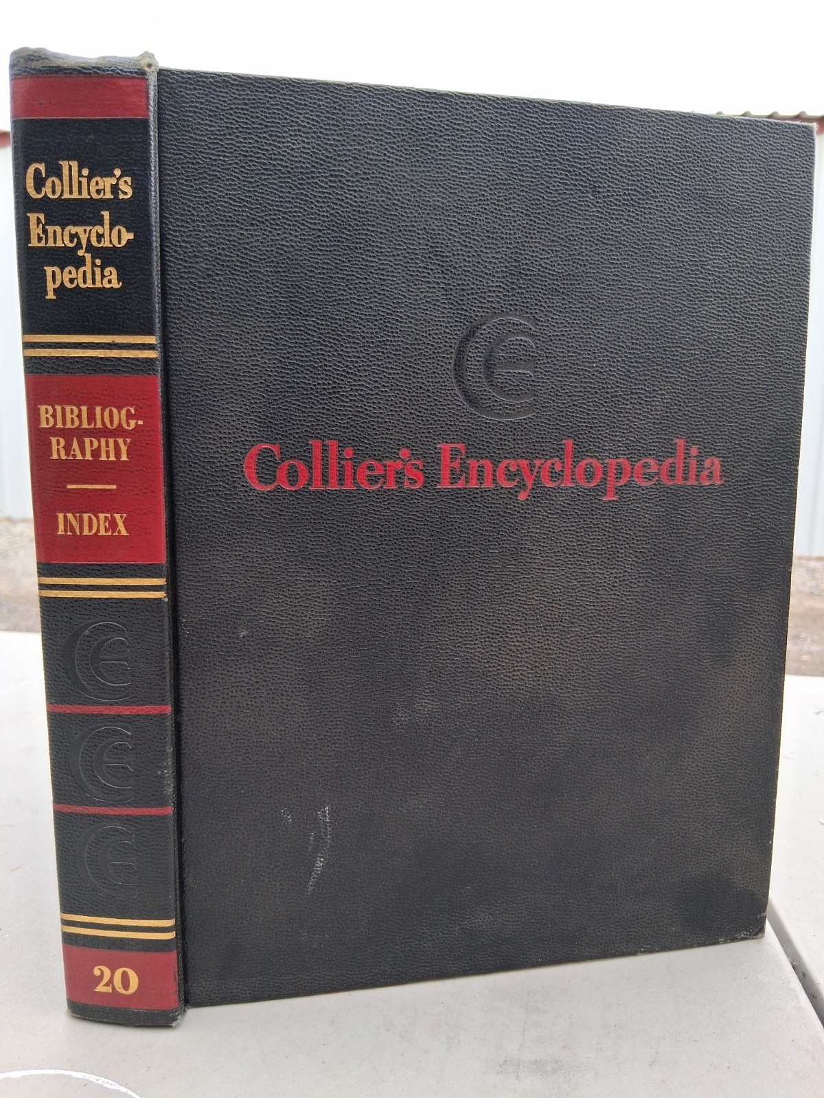 1957 Collier’s Encyclopedia Volume 1 – 20 Complete Set, See Photos