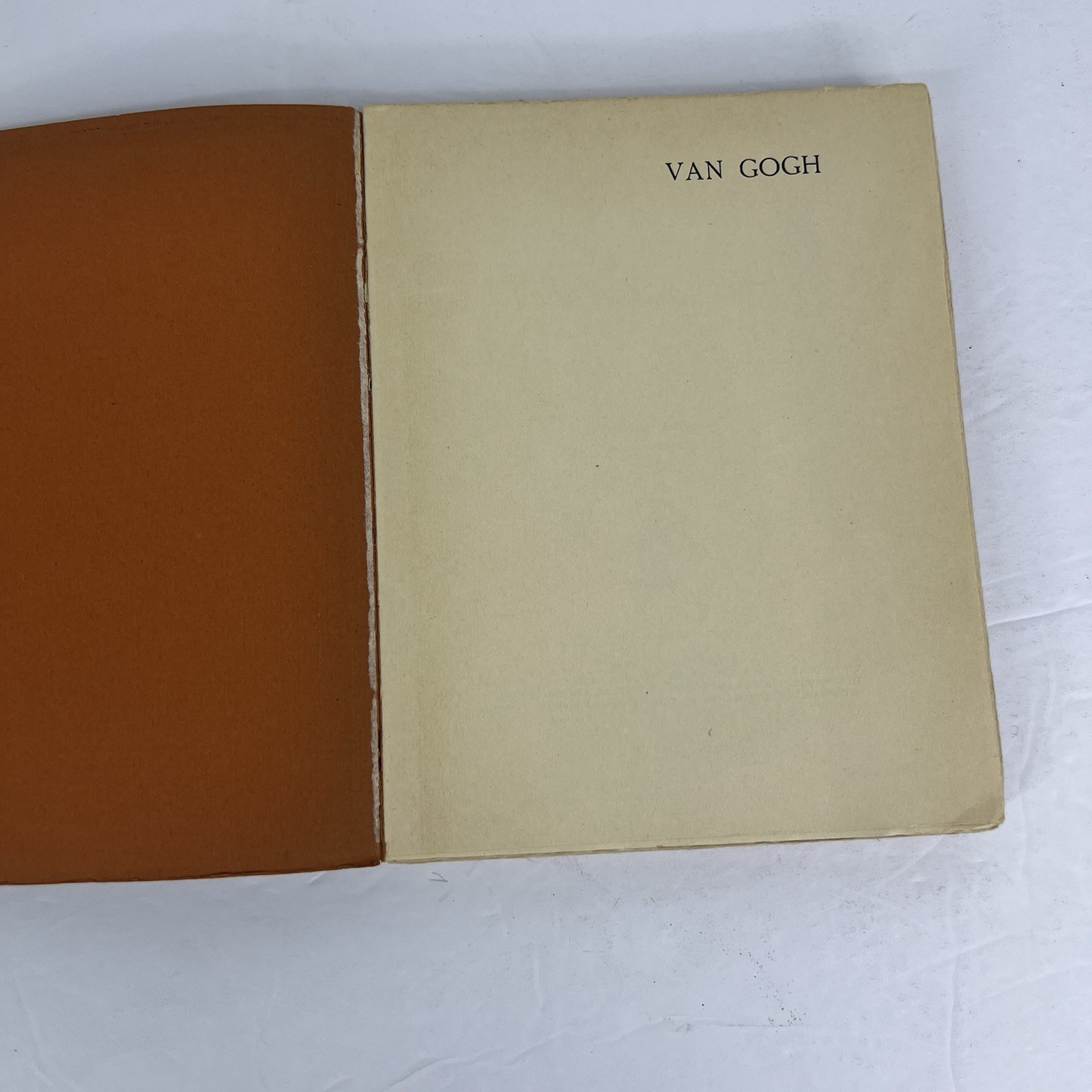Vintage 1925 Van Gogh by Paul Colin French Art Book 40 Heliogravure Plate Paris