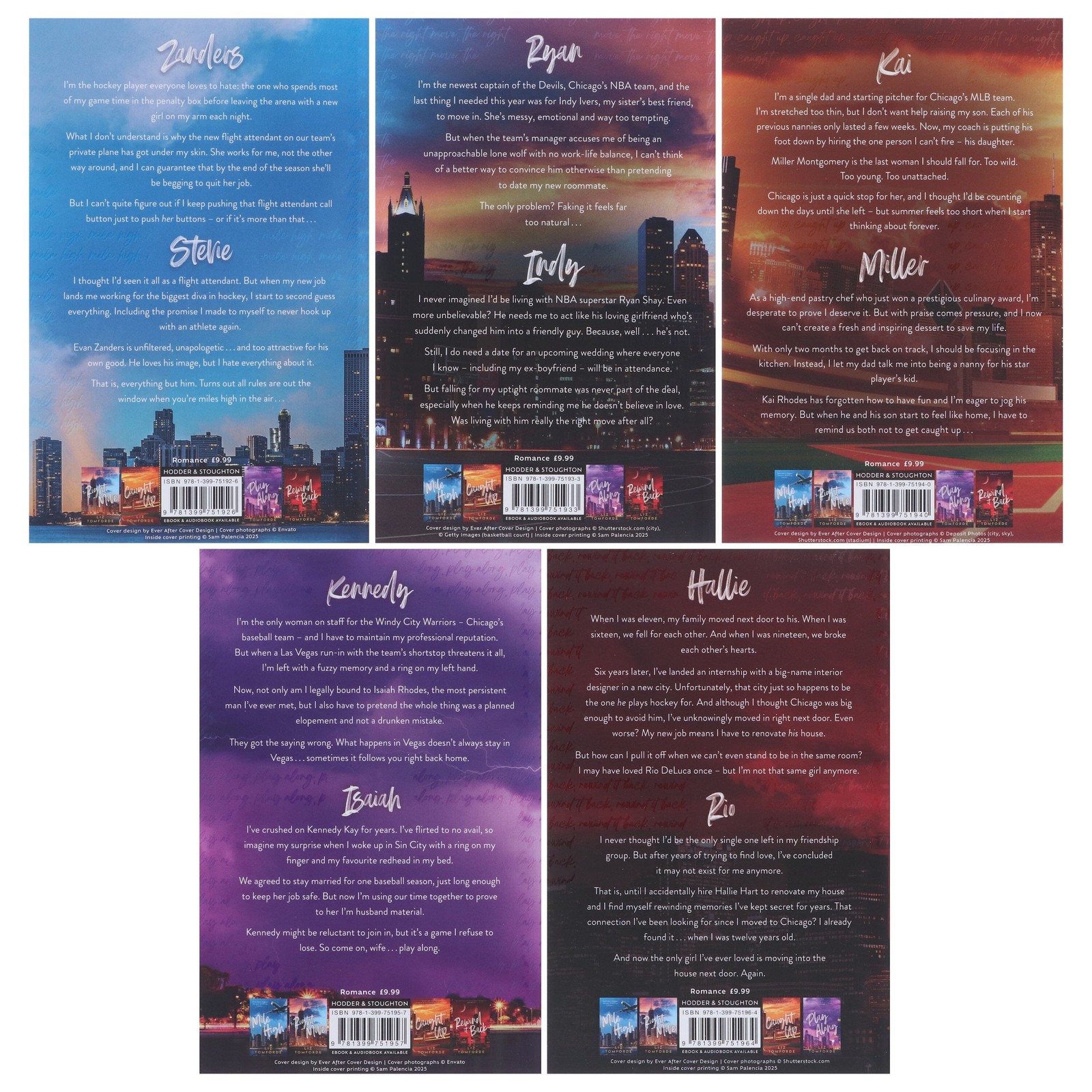 Windy City Series By Liz Tomforde: 5 Books Collection Set – Fiction – Paperback