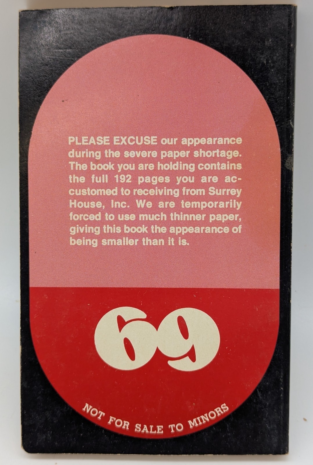 1975 Turning the Screw Art Richter HIS69130 His 69 Surrey House Gay Paperback