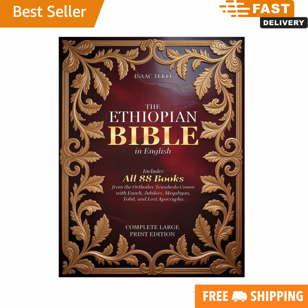 The Ethiopian Bible in English Complete Large Print Edition Includes All 88 B us