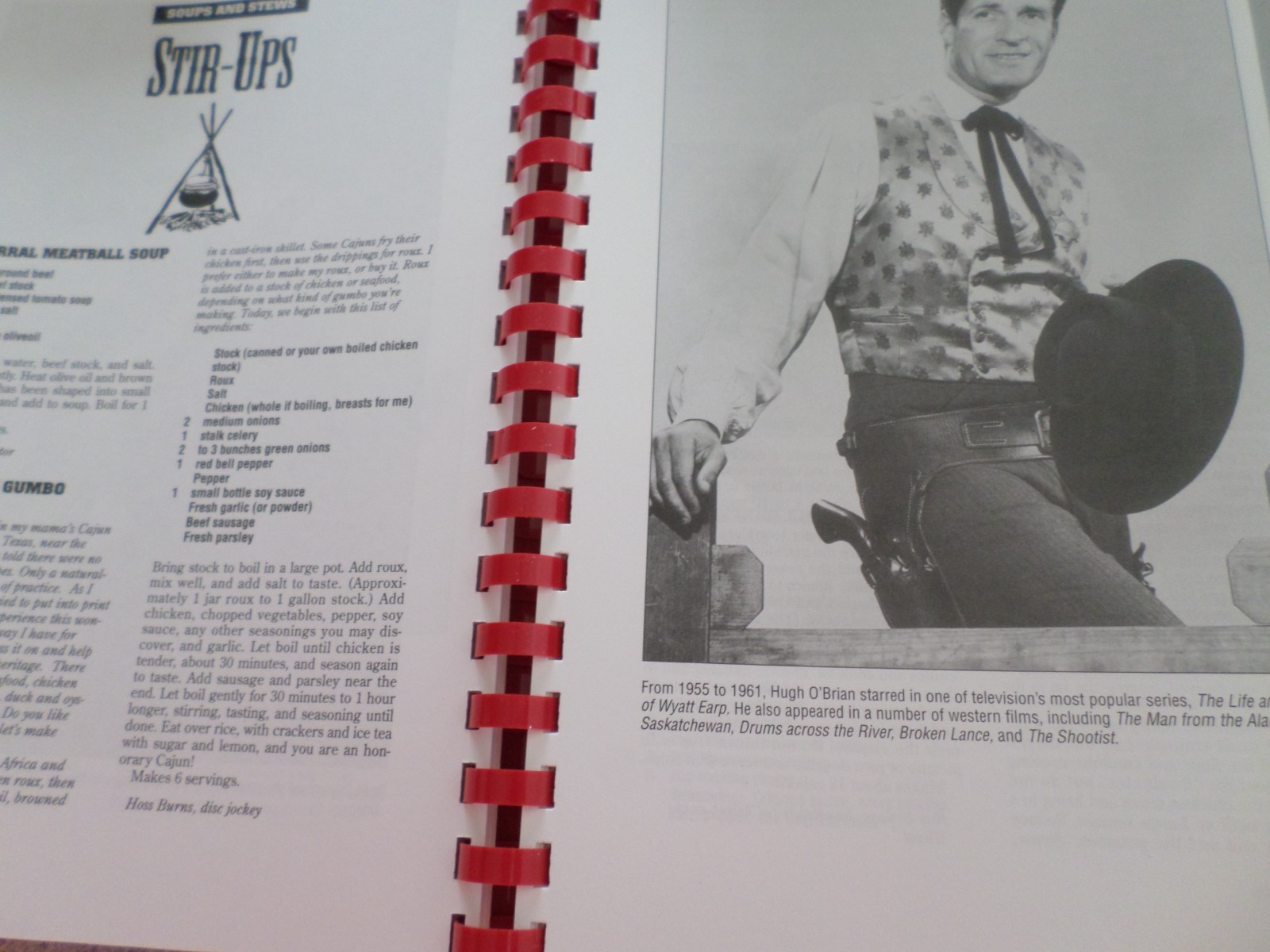 Spiral Cookbook 1995 The ALL AMERICAN COWBOY COOKBOOK 300+ Recipes 254 Pages