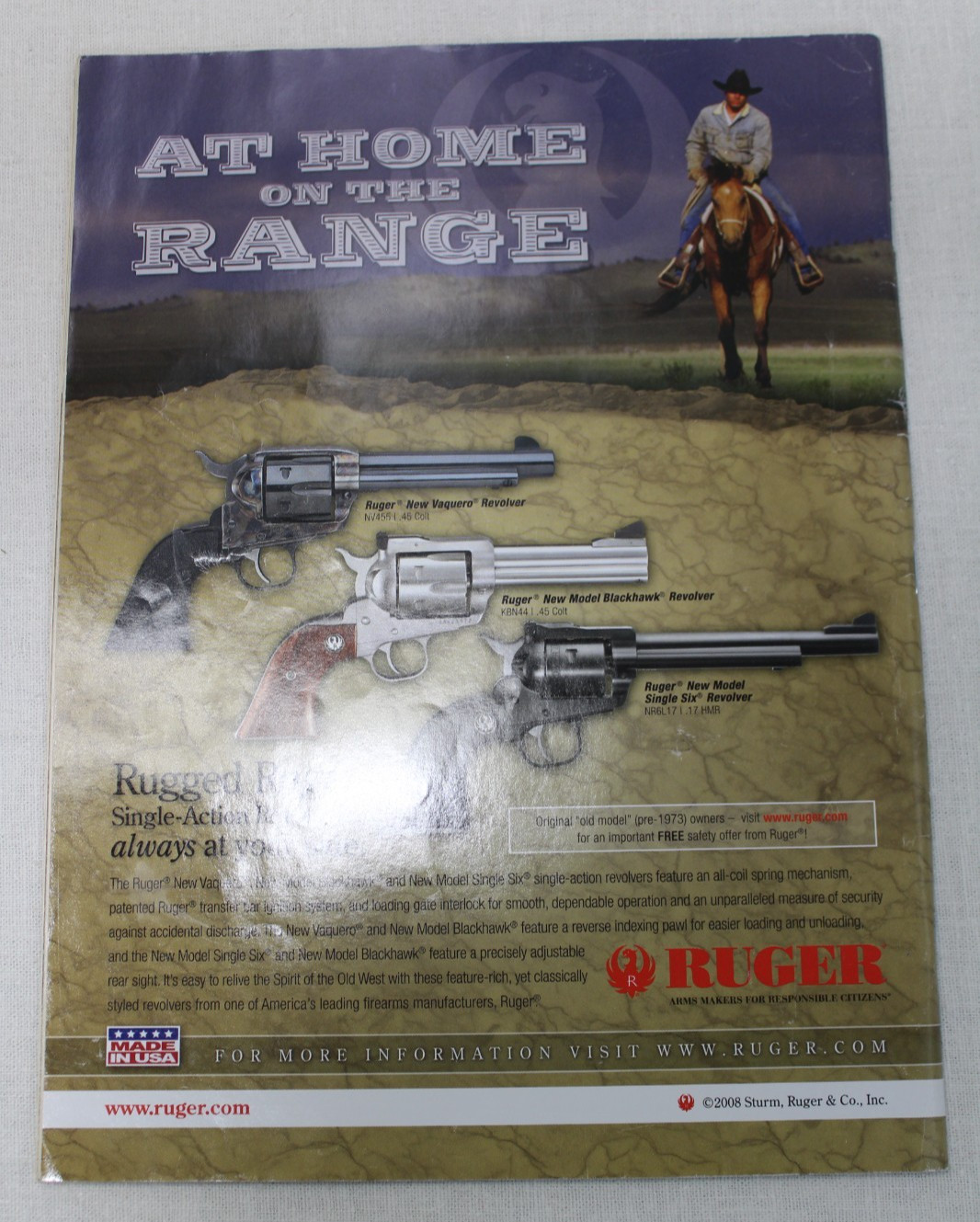 Guns of the Old West Magazine – 2 Issues Spring & Winter 2009 – Buyer’s Guide
