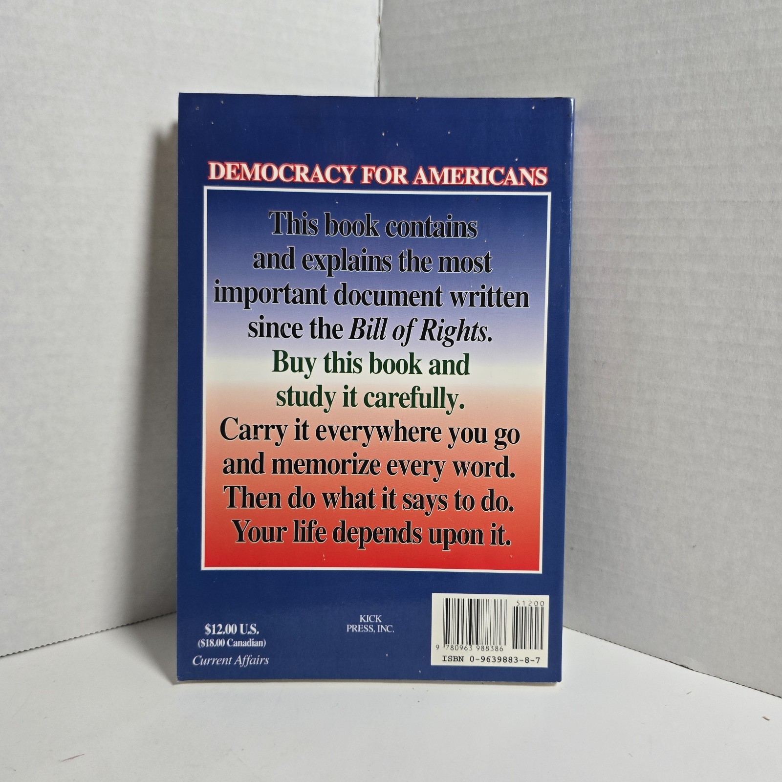 Democracy for Americans: A Real Plan to Reinvent the Govt Vincent Mountjoy-Pepka