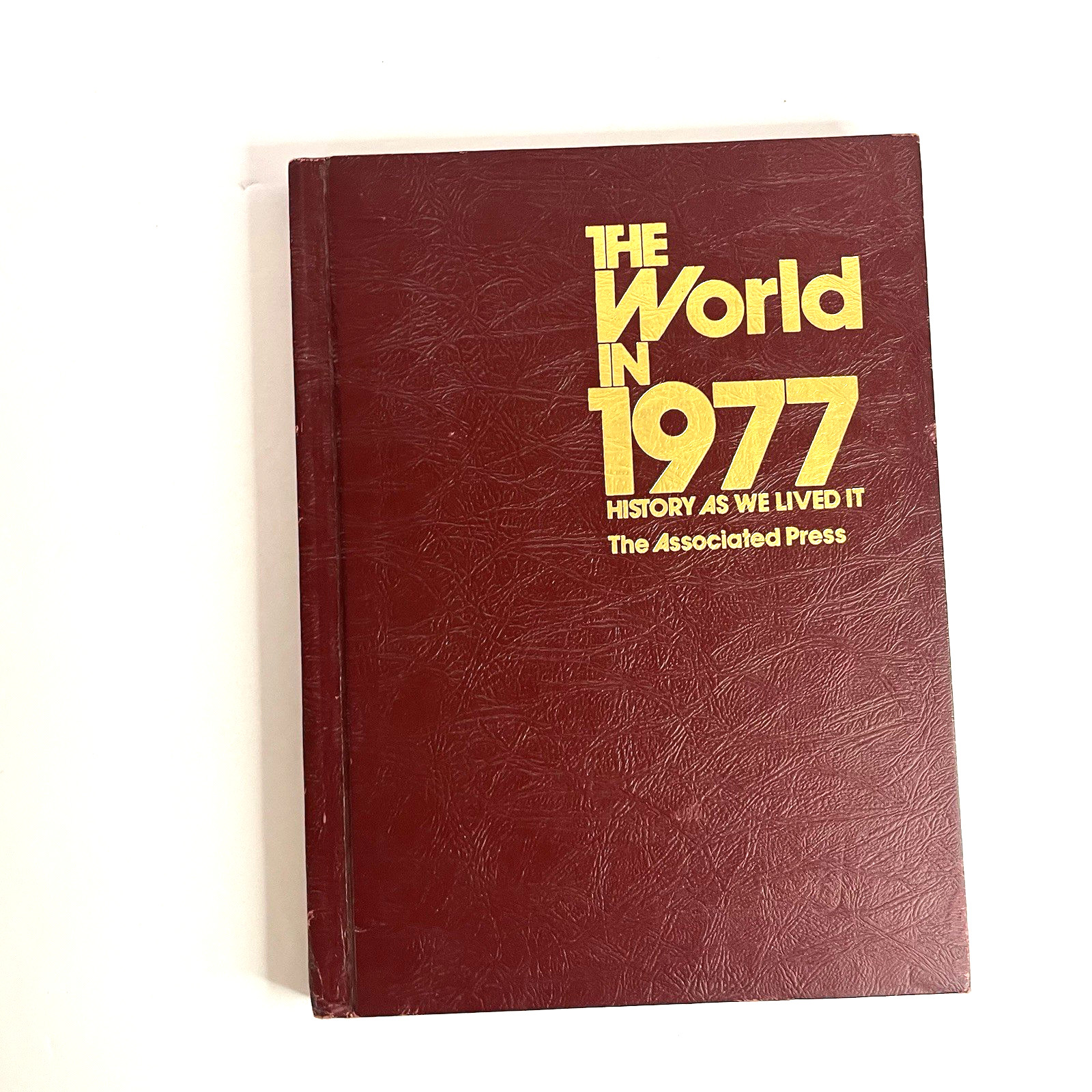 Vintage The World In 1966 Book Series Mix Lot of 6 Hardcover by Associated Press