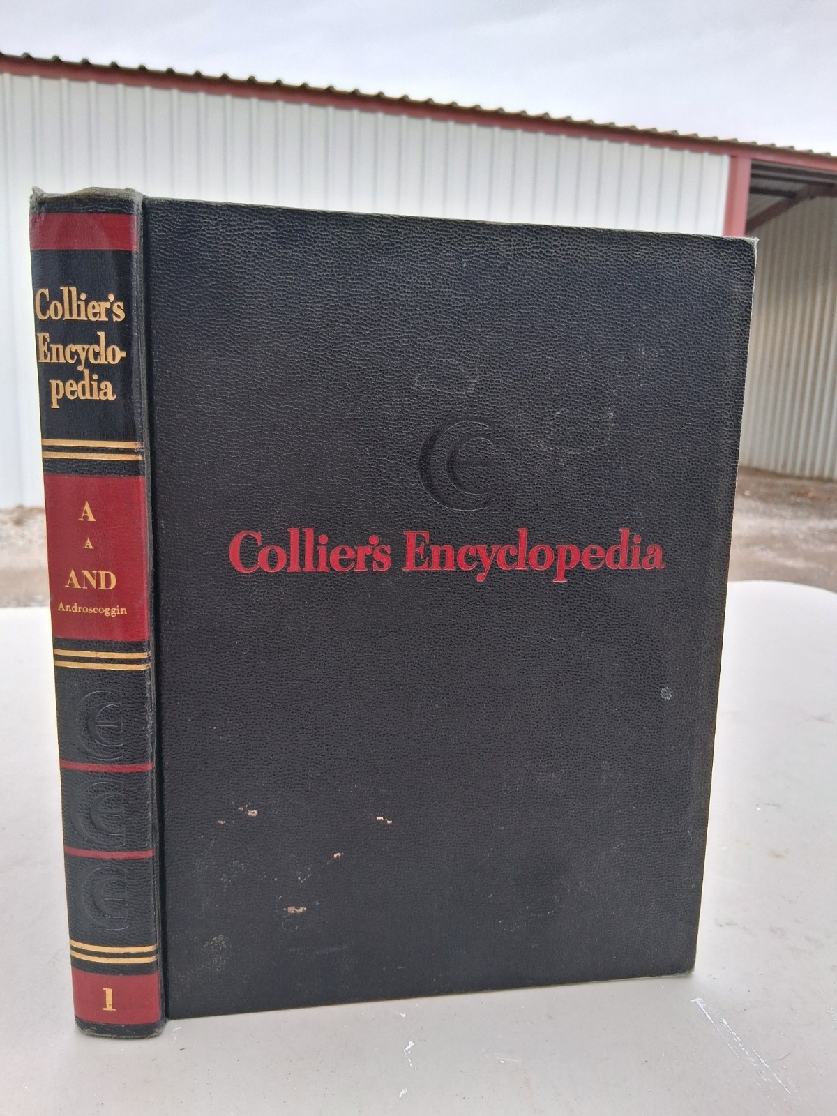 1957 Collier’s Encyclopedia Volume 1 – 20 Complete Set, See Photos