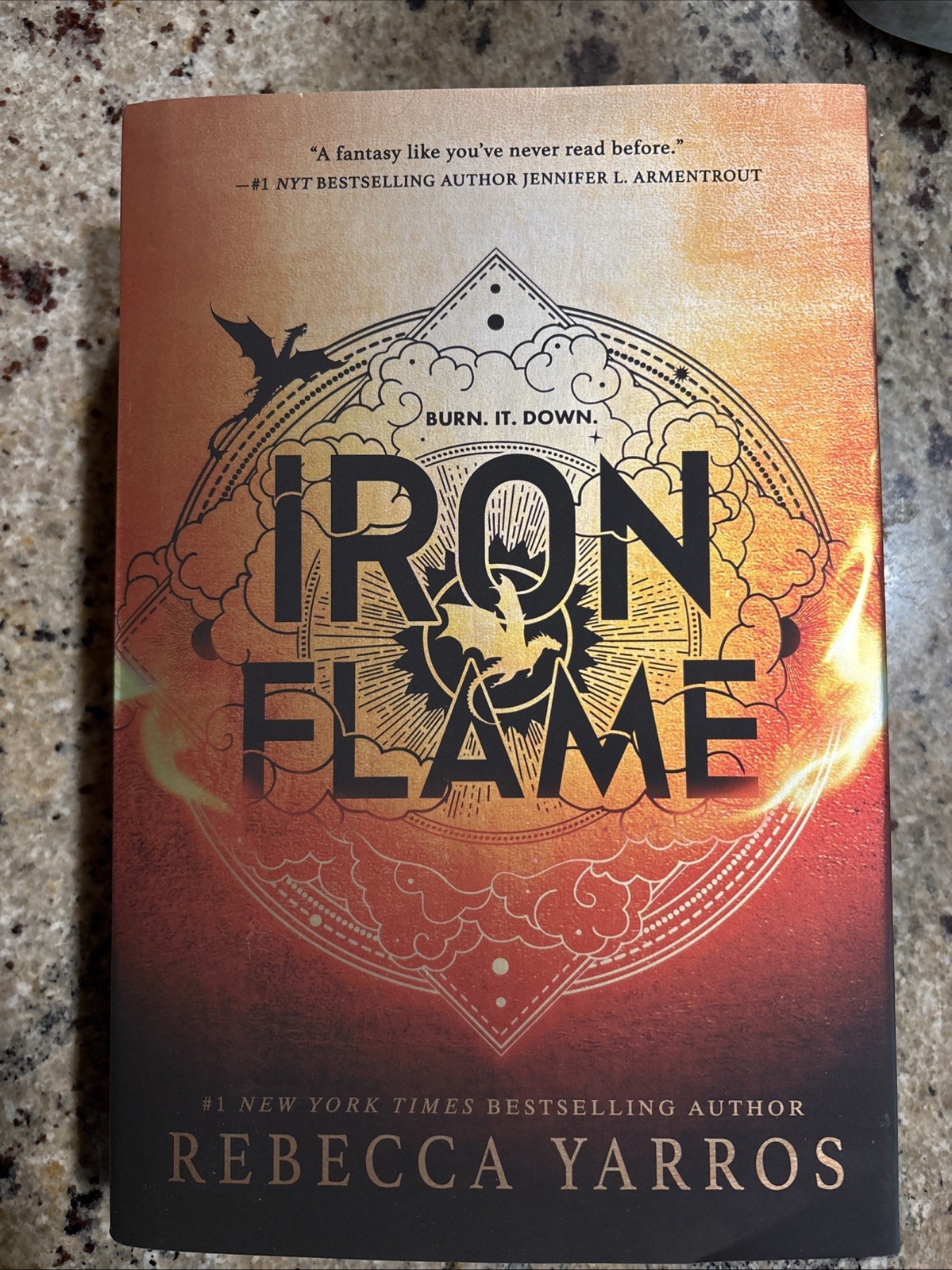 Iron Flame by Rebecca Yarros (2023, Hardcover) Good Condition