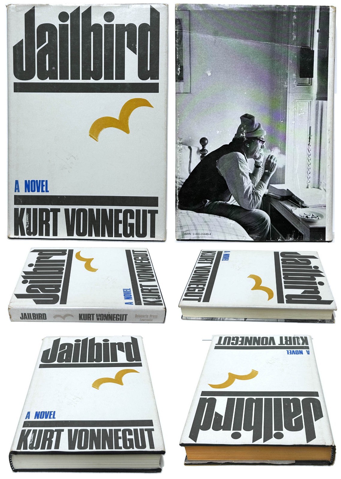 Kurt Vonnegut Lot of 4 mm HC JAILBIRD, PLAYER PIANO, A MAN WITHOUT A COUNTRY+