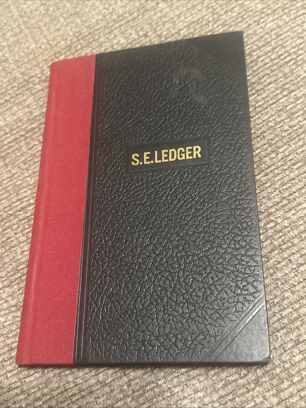 Vintage S.E. Ledger Accounting book