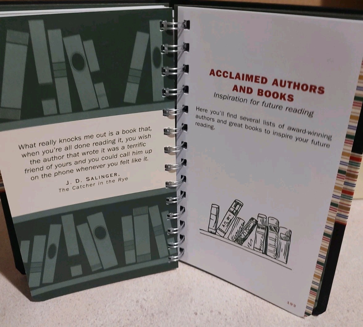 The Book Lover’s Journal My Personal Reading Record 216 Pages to Record Pauper