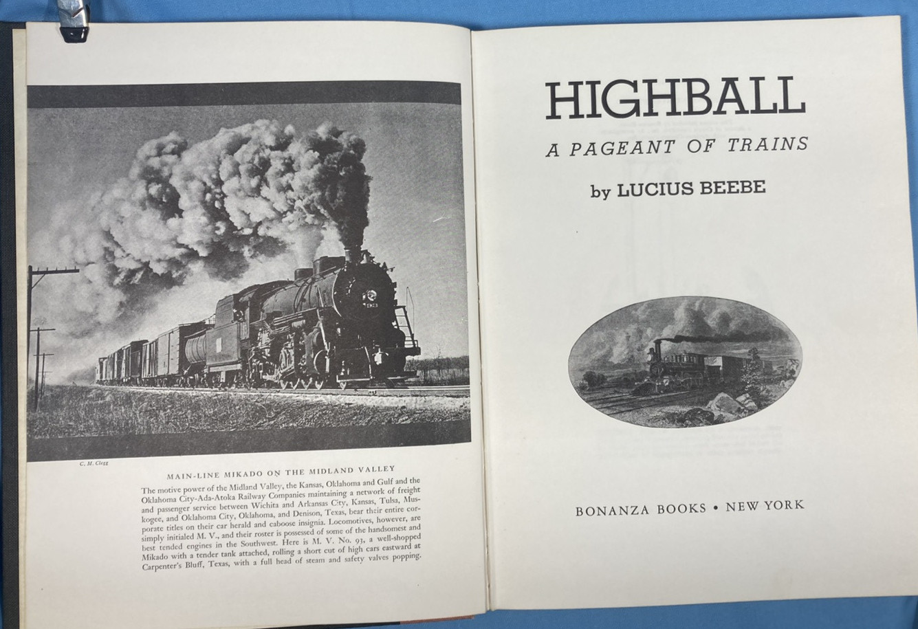 American Locomotives Pub 1950, 256 pages & Highball Pub 1945, 225 pages