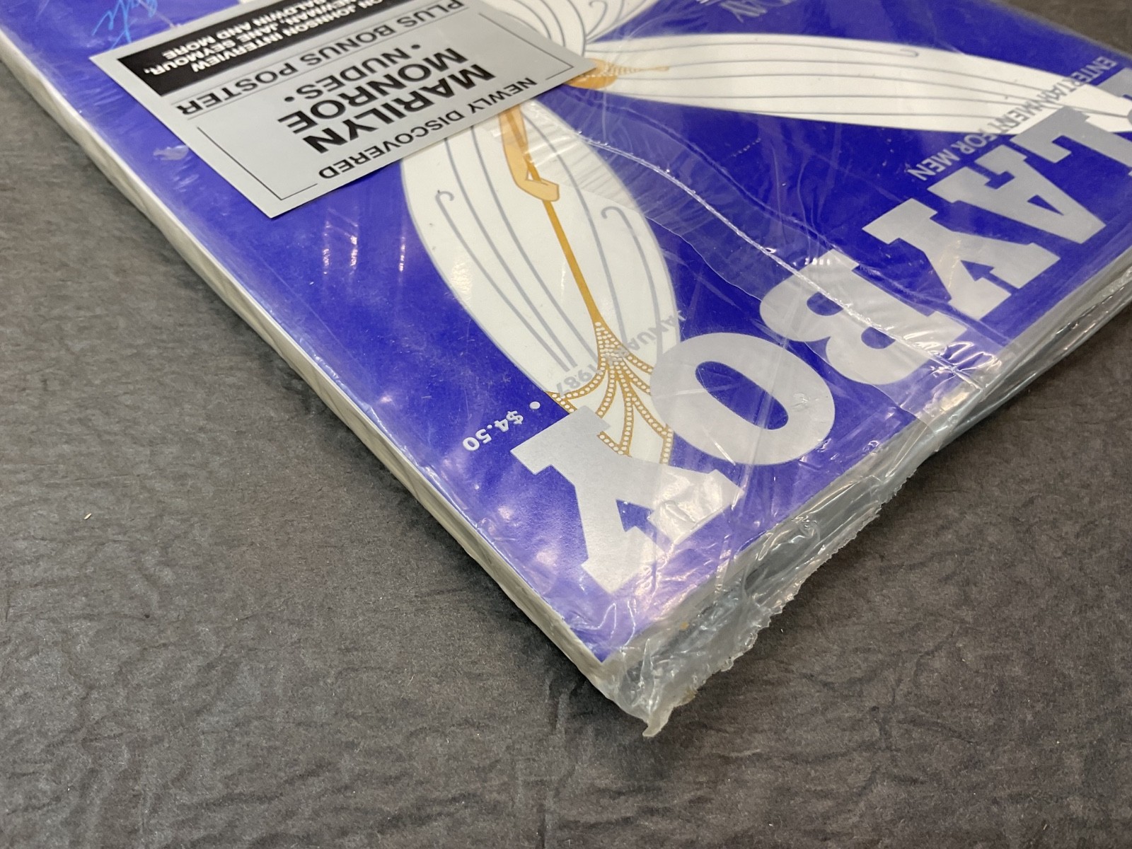 Playboy Magazine January 1987 Vargas Gatefold Factory Sealed Unopened Unread