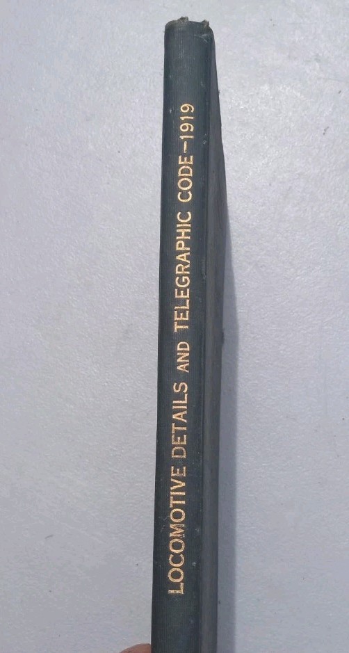 The Baldwin Locomotive Works Locomotive Details & Telegraphic Code 1919 Original