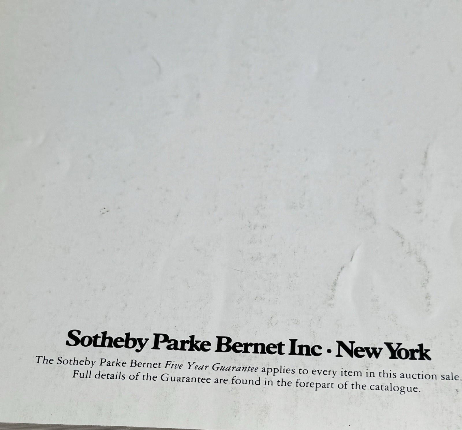 Sothebys Parke Bernet Auction Catalog 1974 Watches Vertu Silver Chess Vintage