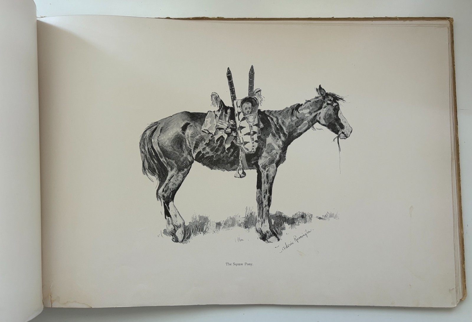 Drawings by Frederic Remington 1897 First Edition Hardcover 61 Plates