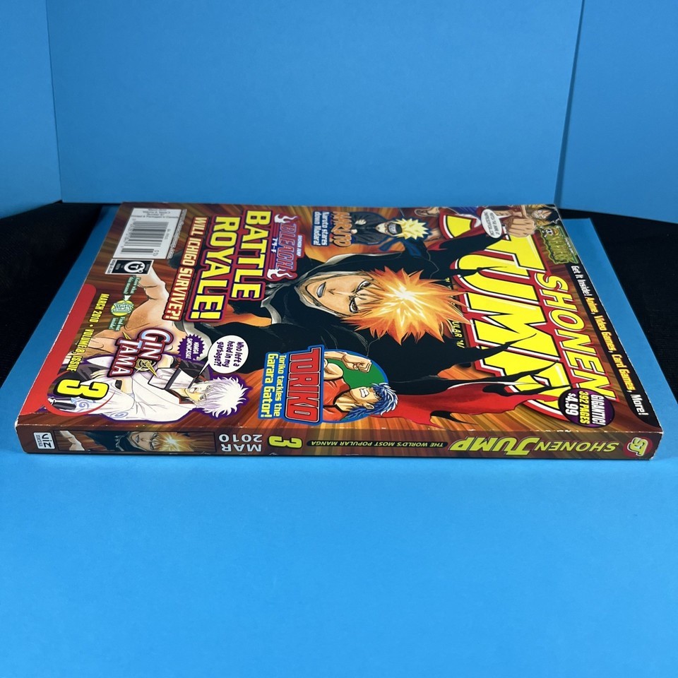Shonen Jump Manga 2005 Issue 9 2006 Issue 2 & 9 2010 Issue 3 Mixed Lot No Promos