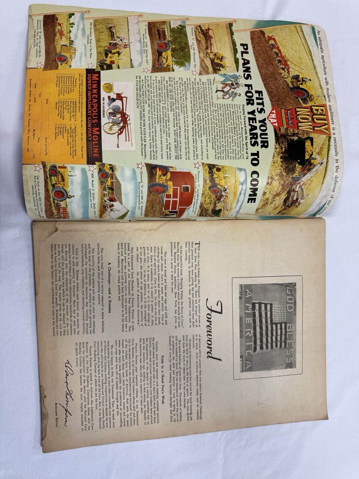 The Prairie Farmer October 18th 1941 Centennial Corn Number