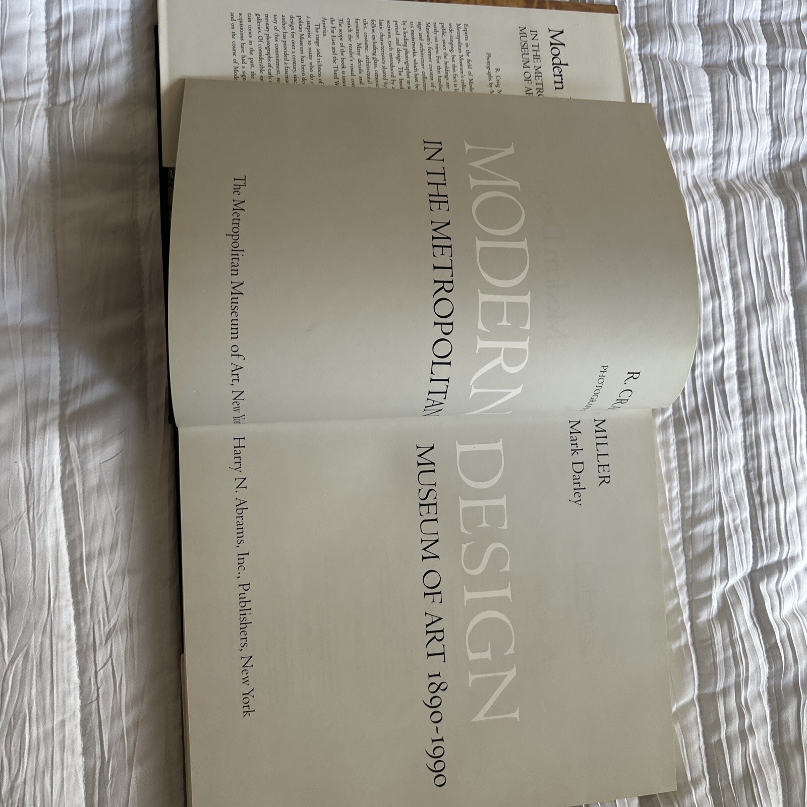Modern Design 1890-1990 by R. Craig Miller