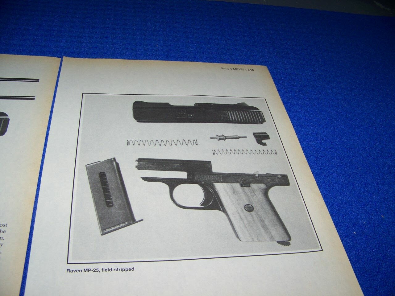 RAVEN MP-25 (.25 ACP) PISTOL….FIELD STRIP & ASSEMBLY (685CC)