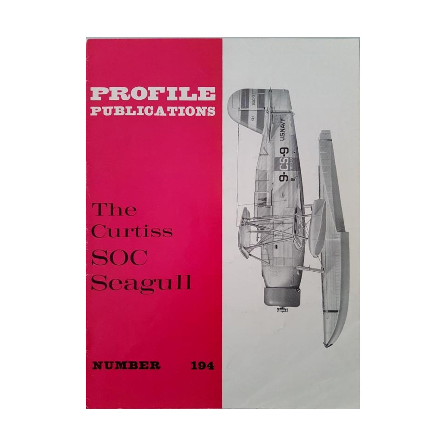 Profile Books Historical Magazine #194 – The Curtiss SOC Seagull VG+