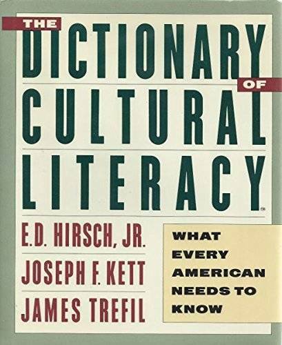 The Dictionary of Cultural Literacy – Hardcover By James Trefil – GOOD