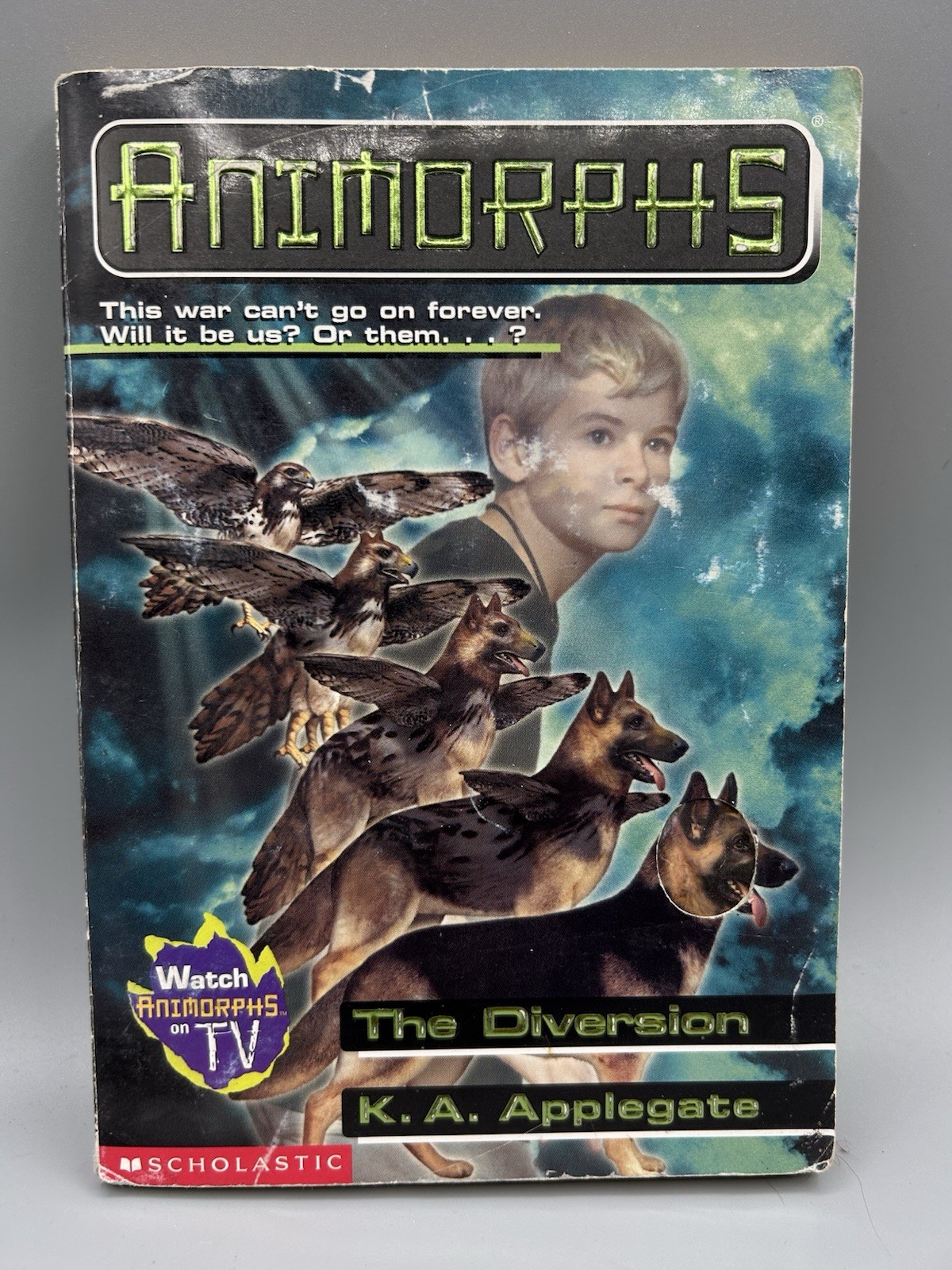 Animorphs Diversion #49 by K. A. Applegate (2001, Trade Paperback) 1st Print Ed