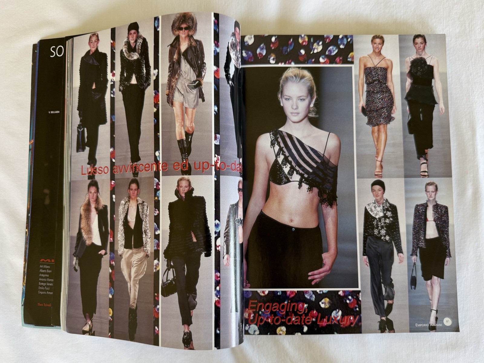 Book Moda magazine Milan Fashion Magazine Italian Special Ed 2001 2002 495 Pgs