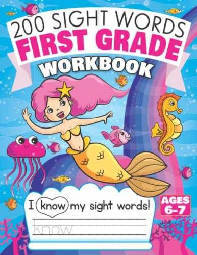 200 Sight Words First Grade – Paperback, by Art Supplies Big – Very Good